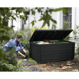 Keter Northwood Outdoor-Aufbewahrungsbox 630 L Graphit