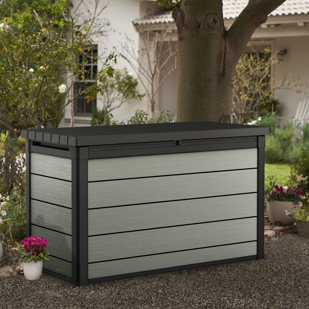 Keter Boîte de rangement de jardin Denali 757 L Anthracite