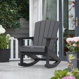 Keter Adirondack Schaukelstuhl Troy Graphite