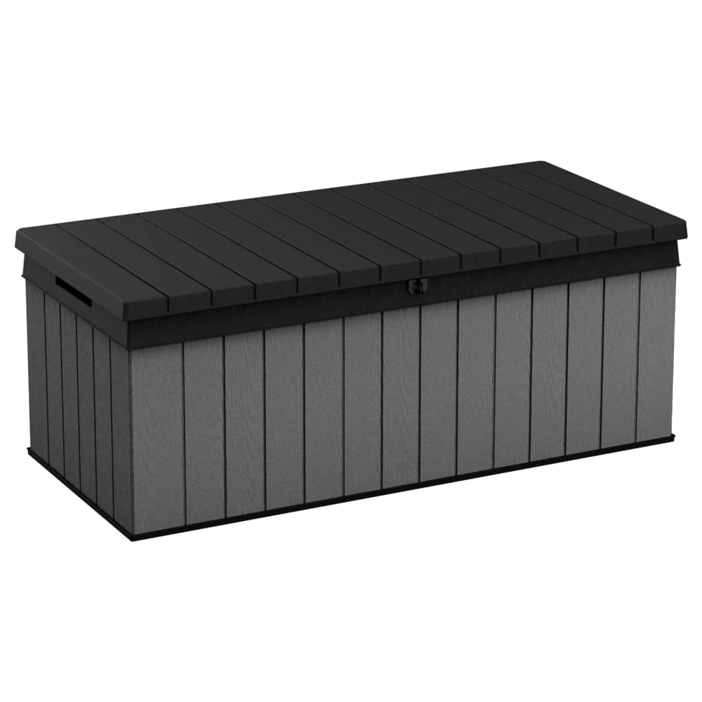 Keter Darwin 380L Garden Storage Box Grey