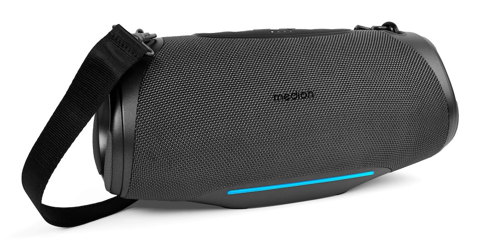 Enceinte Bluetooth - MEDION - L - 50W - Autonomie 47h - Protection IPX7 - Effets lumineux RGB