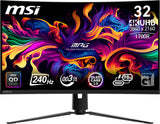 Ecran PC Gamer incurvé - MSI - 31,5 - UHD - 240Hz - Dalle QD-OLED - 0,03ms - Ajustable en hauteur - MPG 321CURX QD-OLED