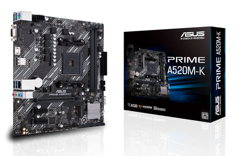 Carte Mère Asus Prime A520M-K (AM4) Micro-ATX