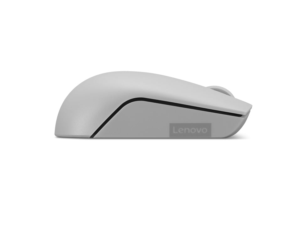 Souris sans fil LENOVO 300 - Compacte - Autonomie longue durée - Gris