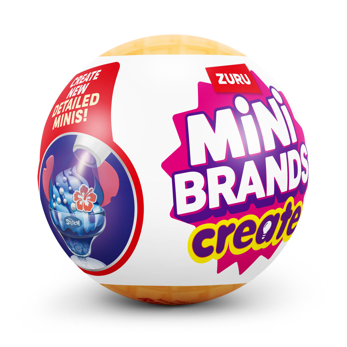 Capsule surprise - Figurine - ZURU - Mini Brands Create Disney Snacks - Modele aléatoire - Des 8 ans