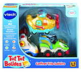 VTECH - Tut Tut Bolides - Coffret Trio Loisirs (Avion + Formule 1 + Bus) - Multicolore - Mixte - 12 mois+