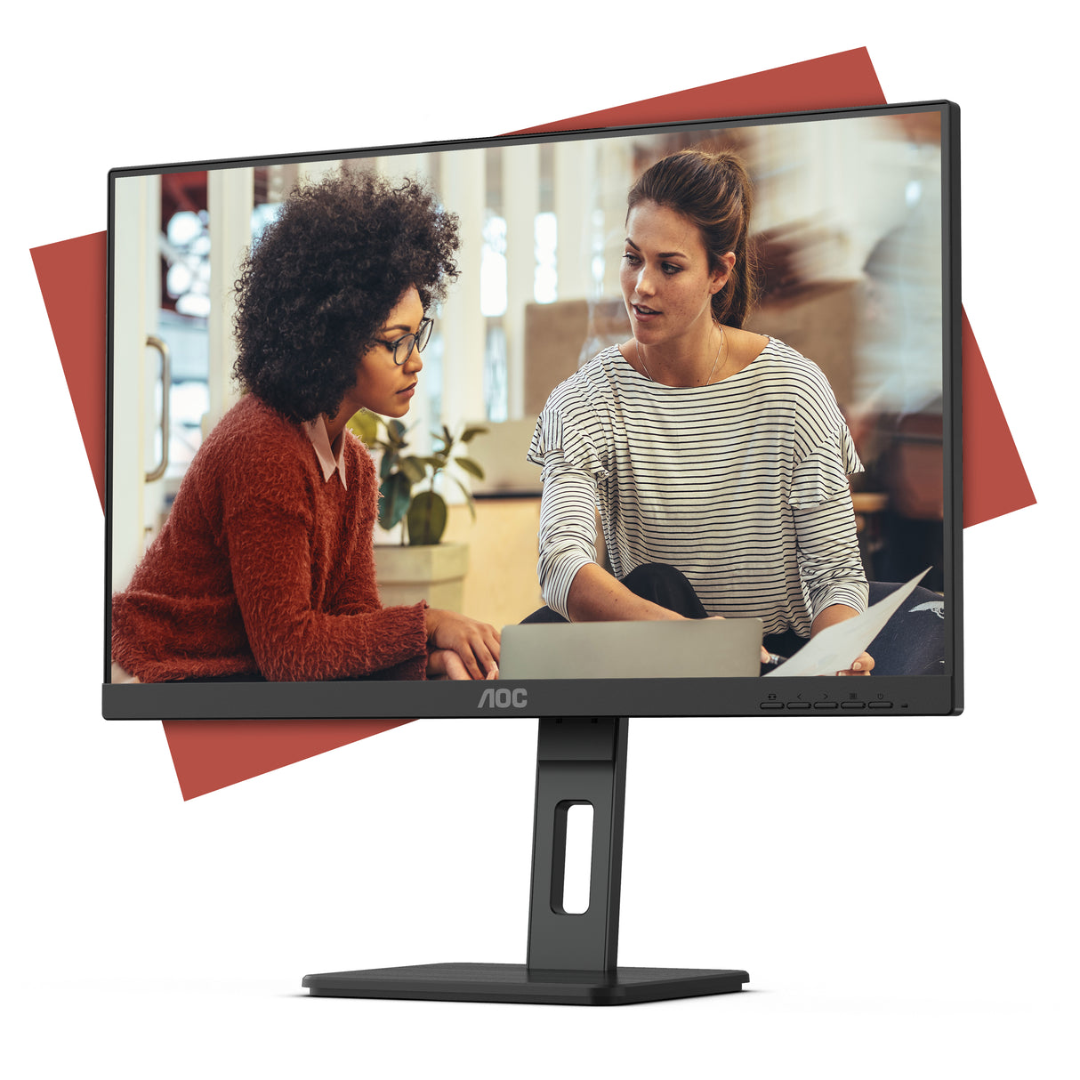 Ecran 24" AOC E3 Series 24E3QAF Full HD (Noir)
