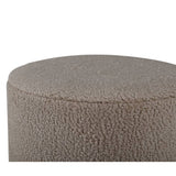 Venture Home Pouf Benji 35x35x42,5 cm Teddy Beige et noir