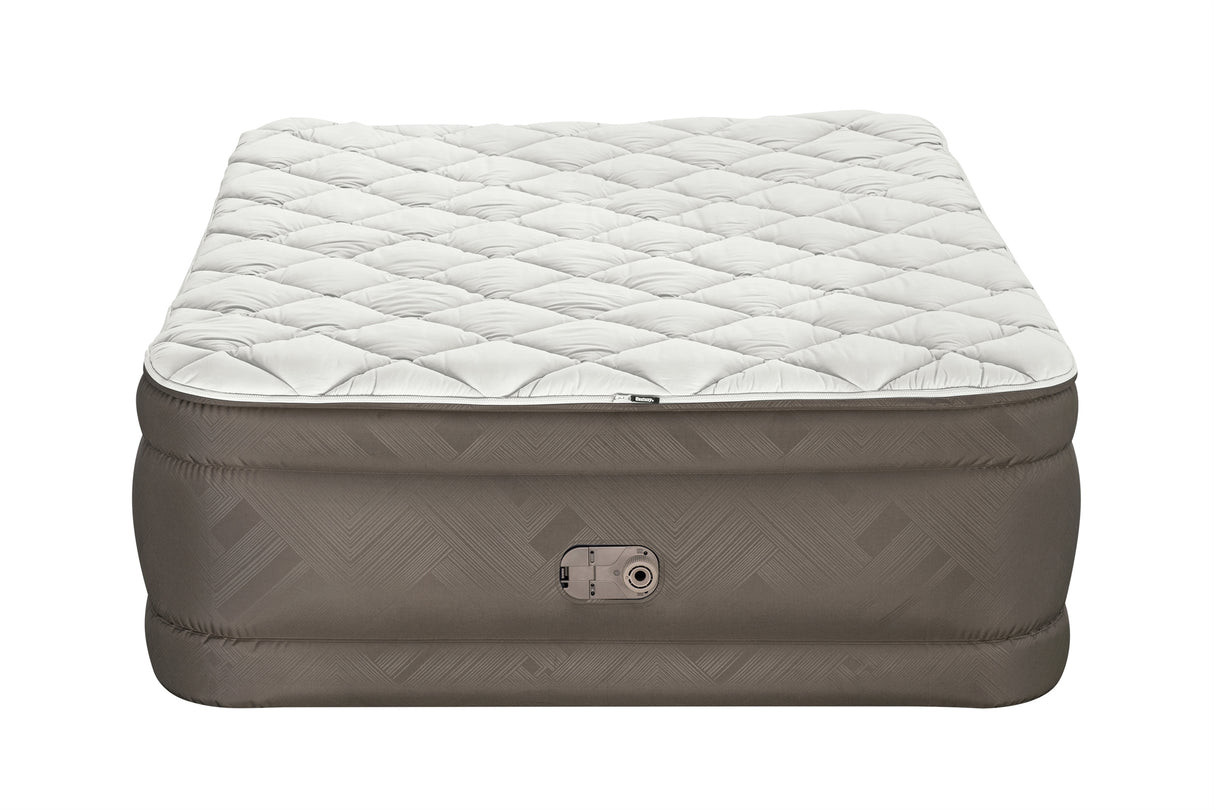 Matelas gonflable - BESTWAY - Tough Guard Fortech - 2 places - Pompe électrique - 350 kg de charge