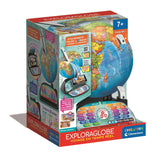 CLEMENTONI - Exploraglobe - Voyage en temps réel - 3 modes de jeu et 28 activités - Stylo Bluetooth