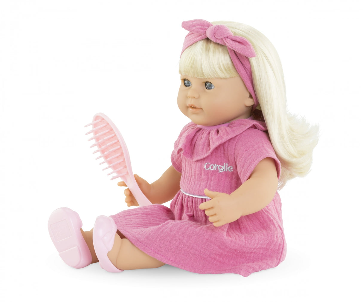 Poupon COROLLE - Jade - 36 cm - Cheveux faciles a coiffer - Senteur vanille