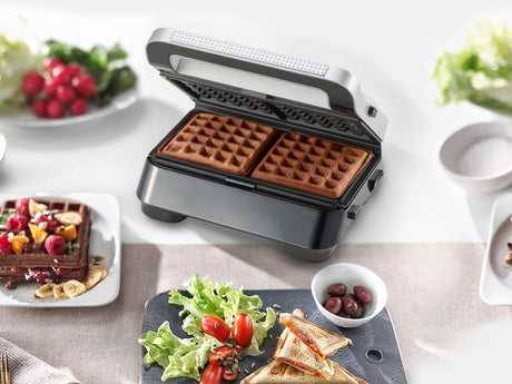 Grill - BRAUN - Sandwich Maker 5 SM5005 - 800 W - Inox / Noir