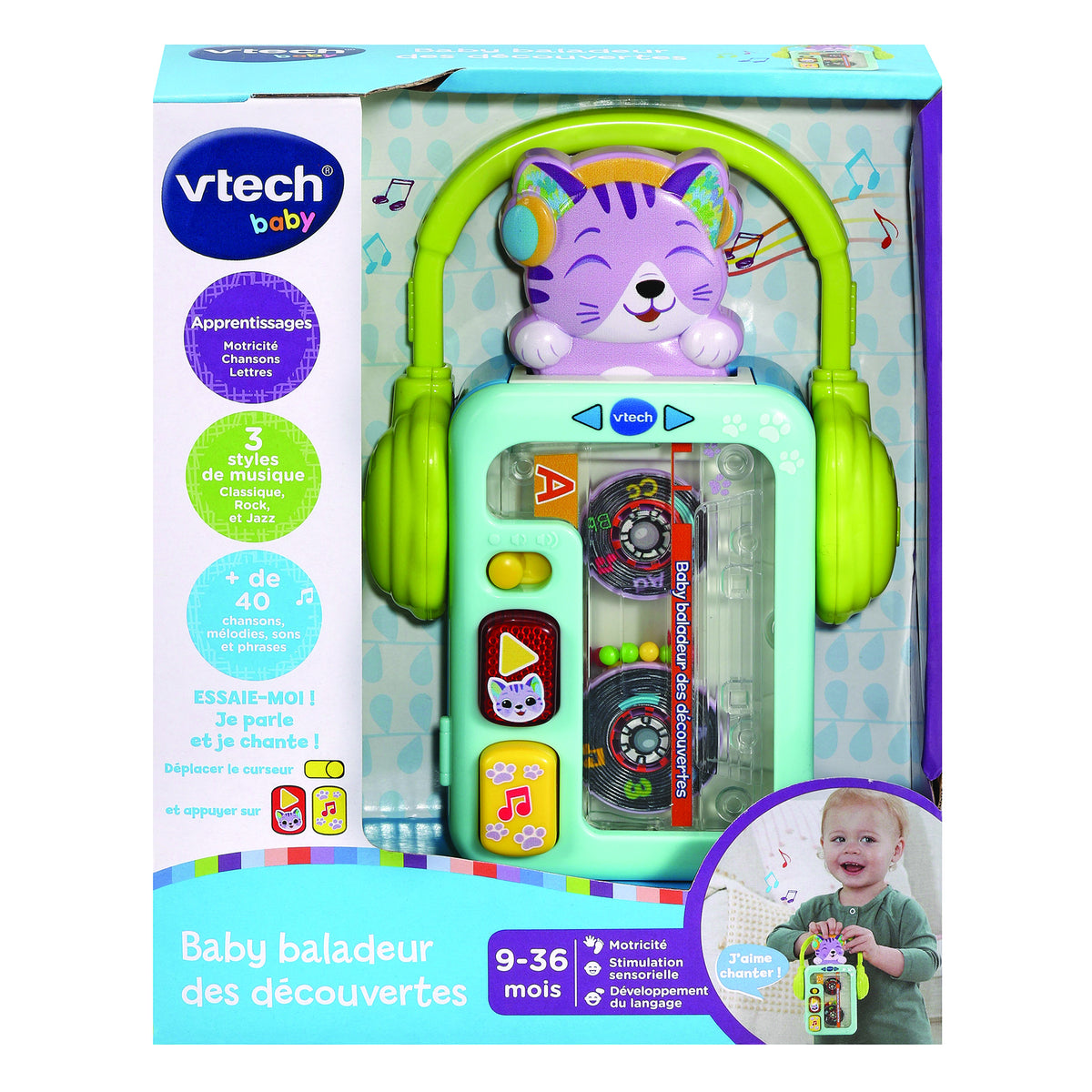VTECH BABY - Baby Baladeur des Découvertes