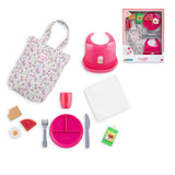Accessoires poupon - COROLLE - Grand Coffret Repas - Pour poupon 36 et 42 cm - 11 accessoires - Des 2 ans