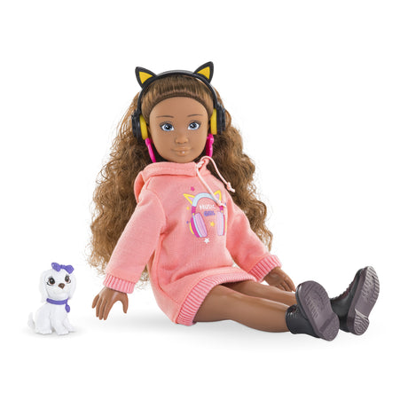 Poupée mannequin - COROLLE - Melody Music & Mode - 28 cm - 4 accessoires - des 4 ans