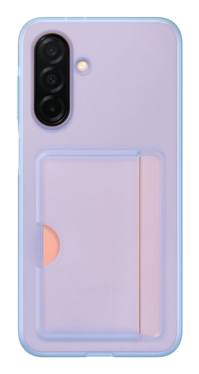 Samsung Galaxy A26 Couverture arriere avec pochette pour cartes Bleu