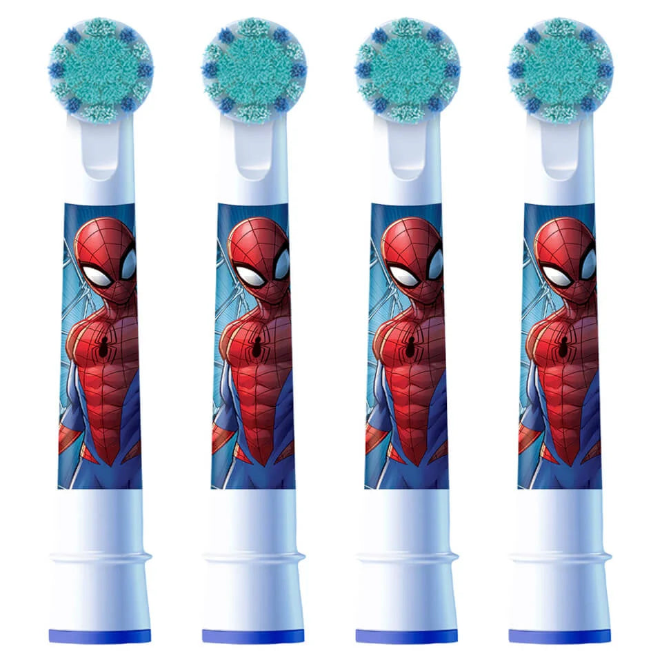 Brossettes x4 Spiderman, Marvel, Oral-B Pro Kids 3+, Pack de rechange, Pour enfant