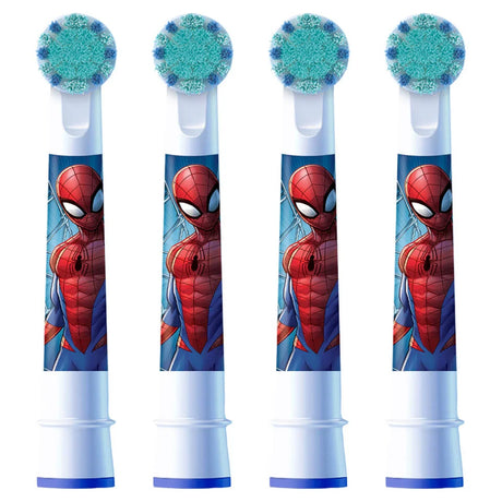 Brossettes x4 Spiderman, Marvel, Oral-B Pro Kids 3+, Pack de rechange, Pour enfant