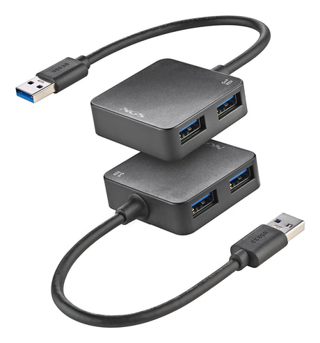 Hub USB 3.0 NGS iHub Tiny - 4 ports (Noir)