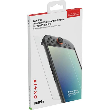 Protectection d'écran antireflet - BELKIN -  TemperedGlass - Nintendo Switch 2