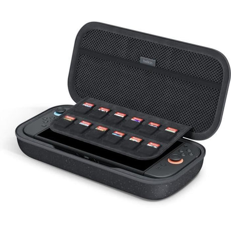 Pochette de rangement avec batterie externe - BELKIN - Nintendo Switch 2 - Anthracite