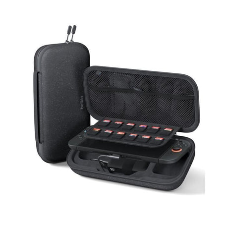 Pochette de rangement avec batterie externe - BELKIN - Nintendo Switch 2 - Anthracite