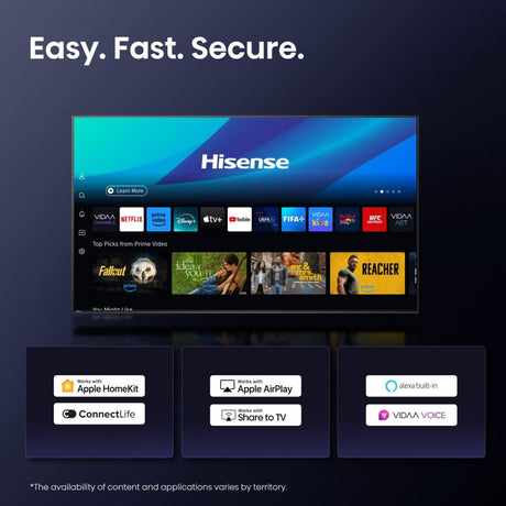 Hisense 55E7Q - TV QLED 55 (136 cm) - 4K UHD 3840x2160 - TV connecté - 3xHDMI 2.1 - WiFi