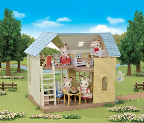 Le cottage au toit bleu - Sylvanian Families - 5671
