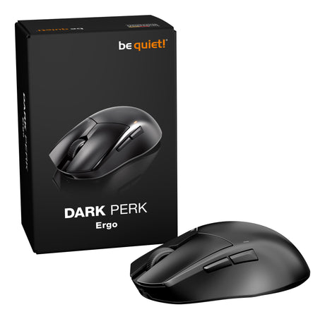 Souris - Sans fil - BE QUIET! - Dark Perk Ergo - Noir