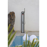 Douche solaire d'extérieur Ubbink Solaris ELITE - Réservoir 18L - Mitigeur et douchette - Ř15 x H118 cm