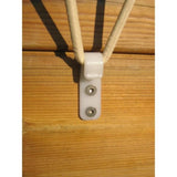 Bâche d'hiver et de sécurité pour piscine bois - UBBINK - Octogonale 400x610 - Epaisseur 550gr - Conforme NF P 90-308