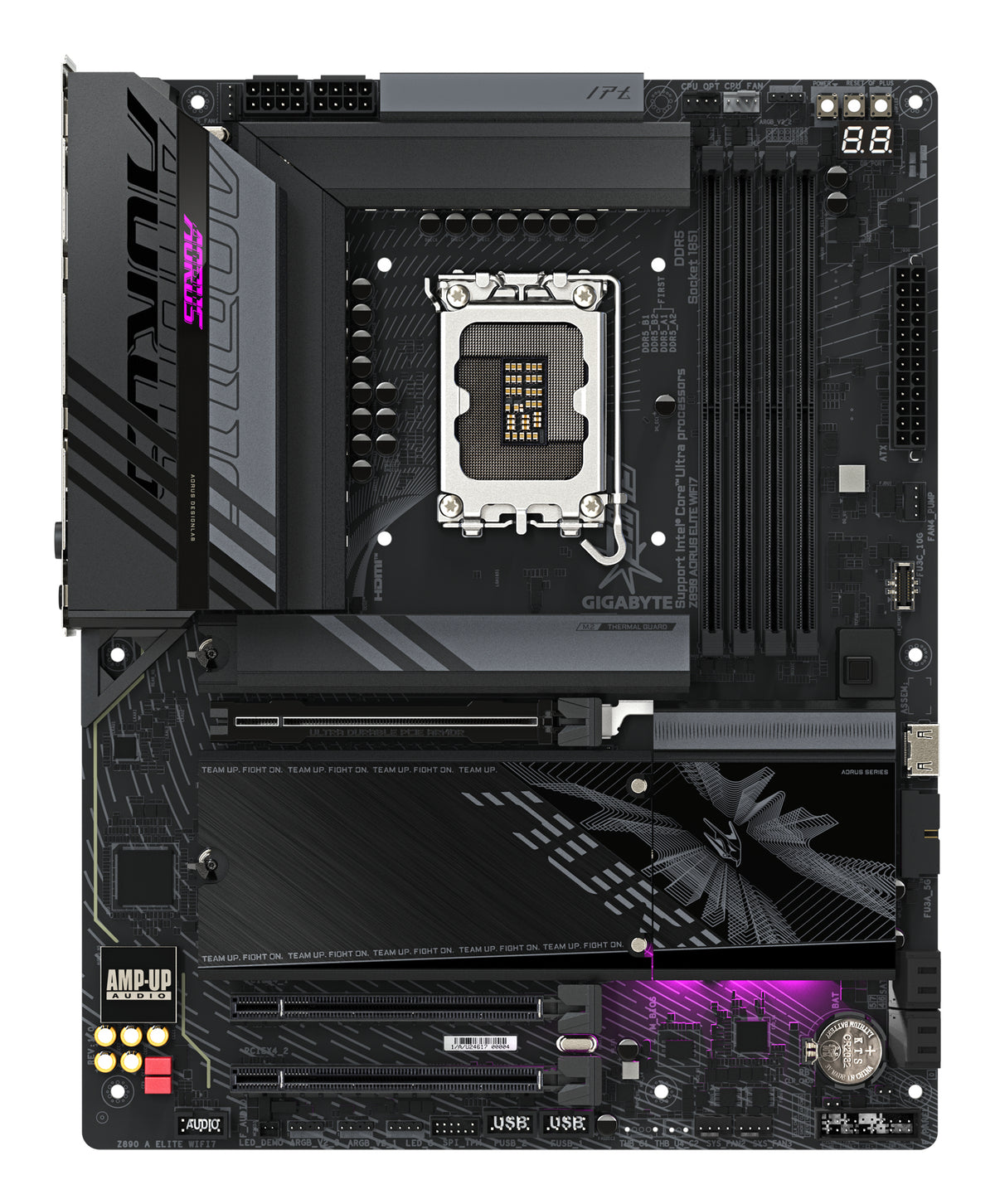 Carte mere - GIGABYTE - Z890 A ELITE WIFI7 - Socket 1851 - Thunderbolt 4 - LAN 2.5 GbE - Wi-Fi 7/Bluetooth 5.4