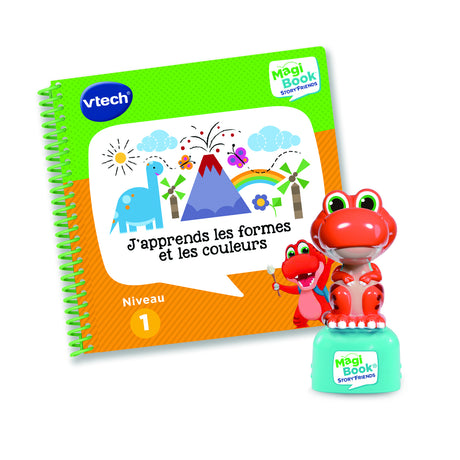 VTECH - MAGIBOOK STORY'FRIENDS  - J'APPRENDS LES FORMES ET LES COULEURS + PERSONNAGE - Multicolore