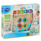 VTECH SUPER TROTTEUR NATURE INTERACTIF (JOUET AVEC PARTIE BOIS CERTIFIE FSC)