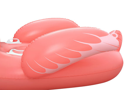 Bouée a chevaucher - Bestway - Flamant rose - 168 x 120 cm