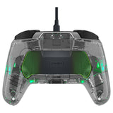 Manette filaire pour Nintendo Switch - PDP - Afterglow - Éclairage LED - Transparent