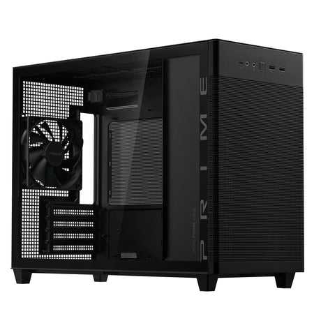 Boitier Mini Tour Micro ATX Asus Prime AP201 avec panneau vitré (Noir)