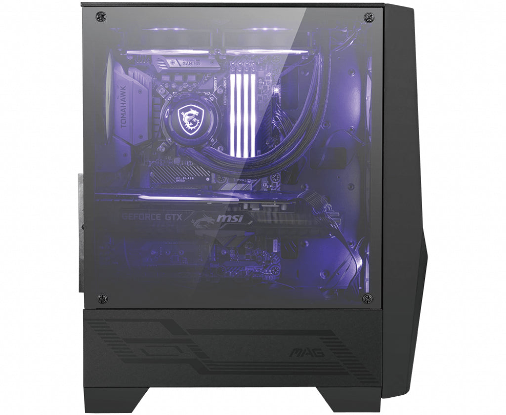 MSI BOITIER PC MAG FORGE 100M - Noir - Verre trempé - Format ATX (306-7G03M21-809)