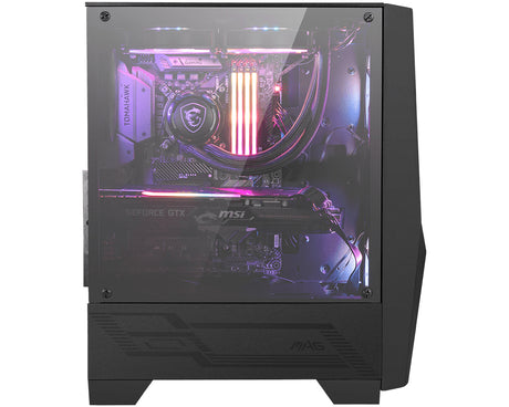 MSI BOITIER PC MAG FORGE 100R - Noir - Verre trempé - Format ATX (306-7G03R21-809)