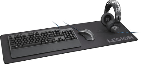 Tapis de souris XL LENOVO - 90 x 30 cm - Gaming - Grande surface - Noir