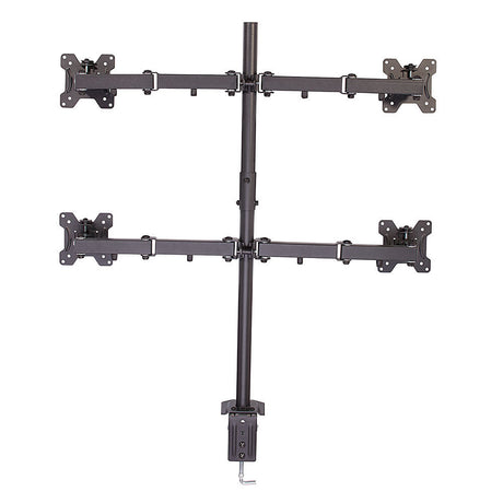 Support Quadruple-écran à fixer Lindy de 17" à 28" (7kg max)