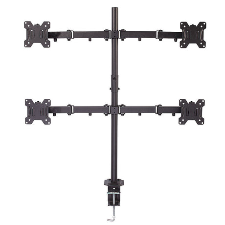 Support Quadruple-écran à fixer Lindy de 17" à 28" (7kg max)