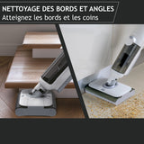 HOOVER HW500 - Aspirateur Balai Laveur sans Fil Eau et Poussiere - Double Rouleau - Moteur Haute Performance 230W