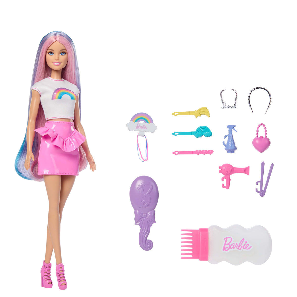BARBIE CHEVELURE PAILLETTEE