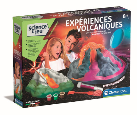 Expériences volcaniques - Clementoni - Science & Jeu - Jeux Scientifiques