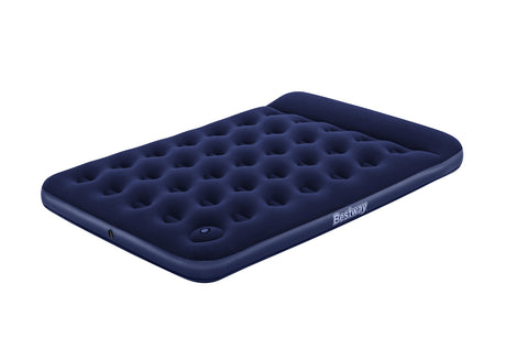 Matelas gonflable camping - BESTWAY - 67225 - 2 places - 1,91m x 1,37m x 22cm - Avec pompe a pied intégrée