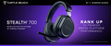 Casque gaming multiplateforme sans fil - TURTLE BEACH - Stealth 700PC (Gen3) - Noir