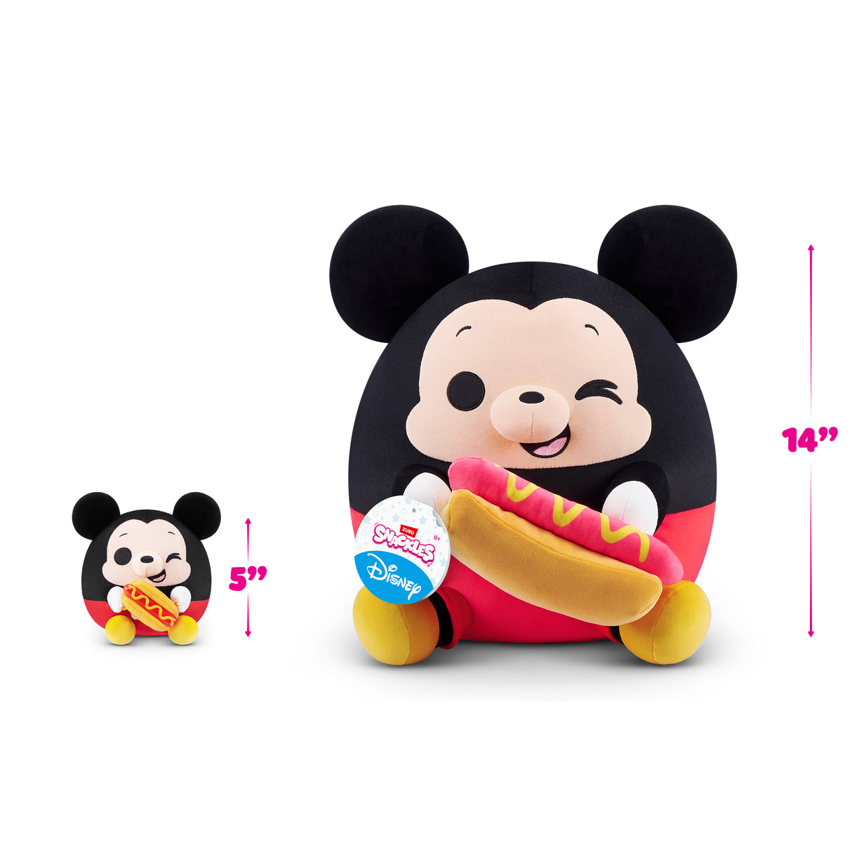 Capsule surprise - Peluche - ZURU - Snackles Disney - Modele aléatoire -13 cm - Des 3 ans