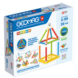 Jeu de construction magnétique - GEOMAG - Supercolor - 25 pieces - Magnétique - Des 3 ans