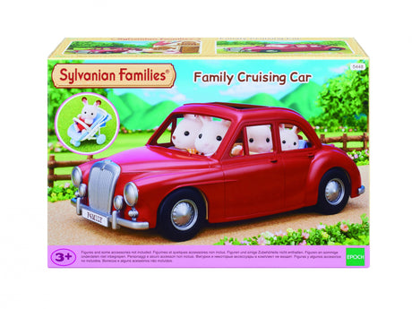 Voiture rouge cabriolet 5 places - SYLVANIAN FAMILIES - pour poupées de 3 ans et plus